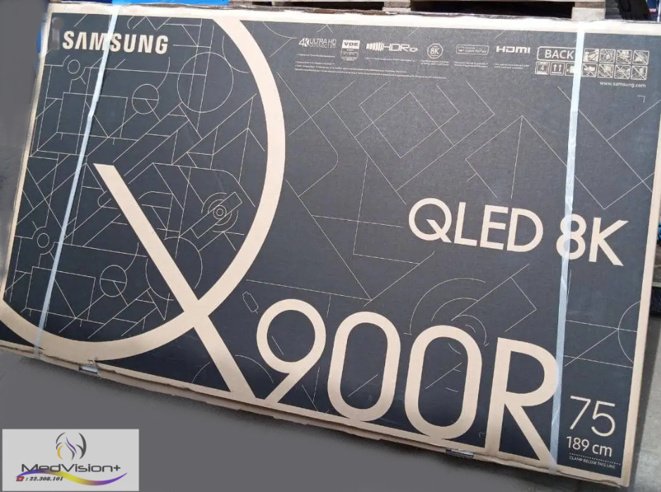 Samsung QLED 8K 65 2022 - Samsung Tunisie meilleur Prix Couleur Noir