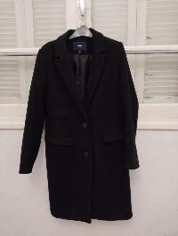 Manteau noir kiabi