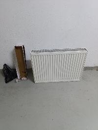 Radiateur en acier larg: 80 cm - haut 60