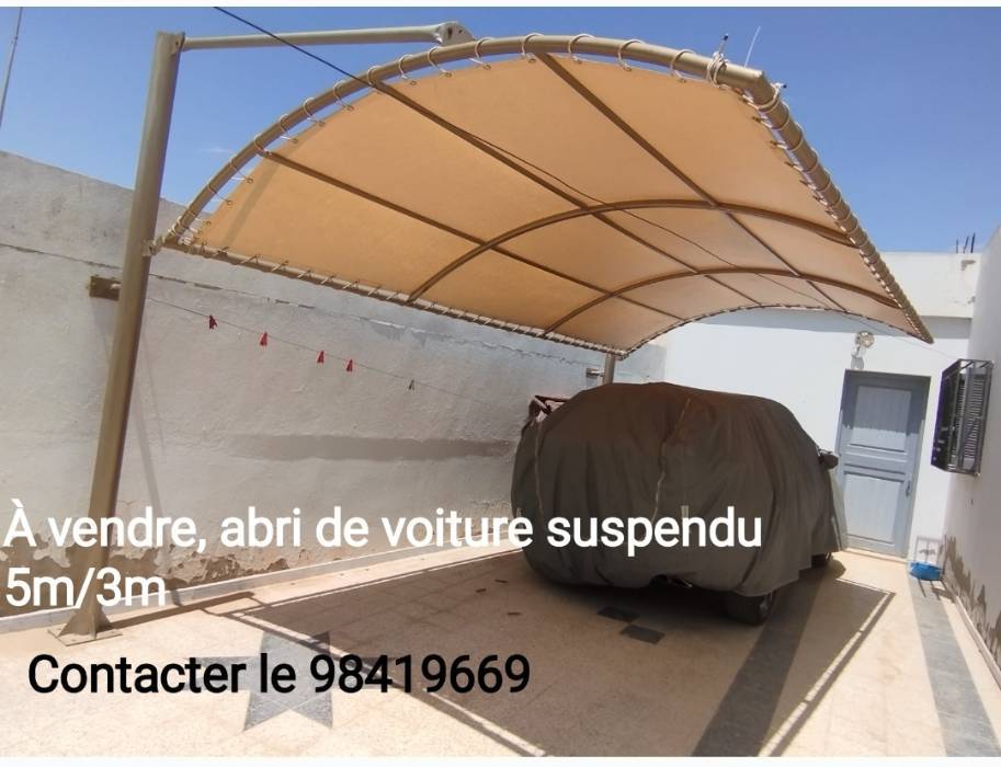 Abris de voiture suspendu | Tunisie enchère